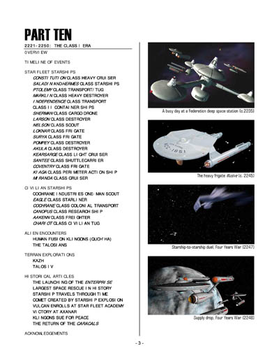 Federation Spaceflight Chronology - Terran Orientation - Volume 10