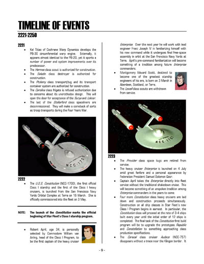 Federation Spaceflight Chronology - Terran Orientation - Volume 10