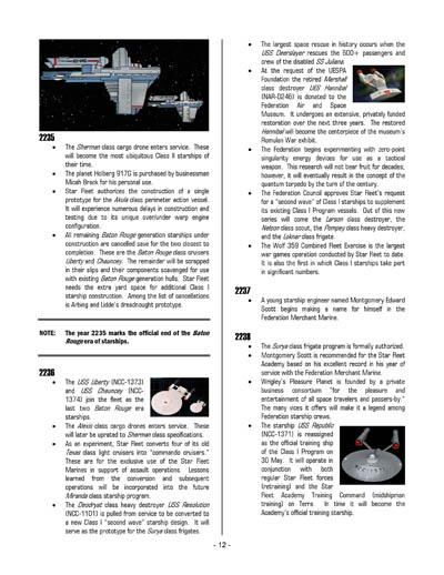 Federation Spaceflight Chronology - Terran Orientation - Volume 10
