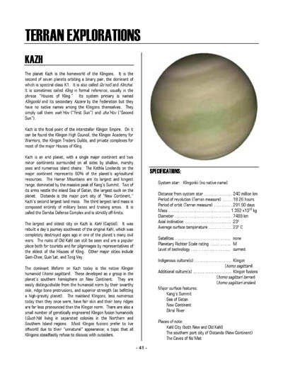 Federation Spaceflight Chronology - Terran Orientation - Volume 10