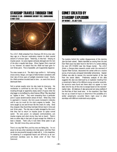 Federation Spaceflight Chronology - Terran Orientation - Volume 10