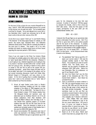 Federation Spaceflight Chronology - Terran Orientation - Volume 10