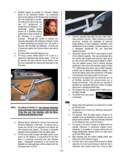 Federation Spaceflight Chronology - Terran Orientation - Volume 11