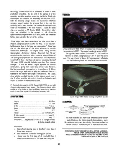 Federation Spaceflight Chronology - Terran Orientation - Volume 11