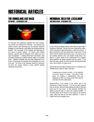 Federation Spaceflight Chronology - Terran Orientation - Volume 11