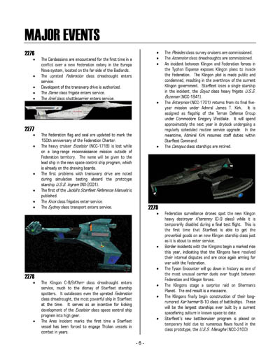Federation Spaceflight Chronology - Terran Orientation - Volume 11