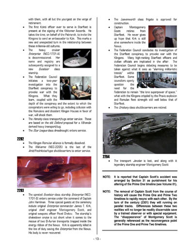 Federation Spaceflight Chronology - Terran Orientation - Volume 11