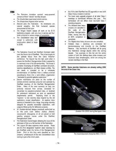 Federation Spaceflight Chronology - Terran Orientation - Volume 11