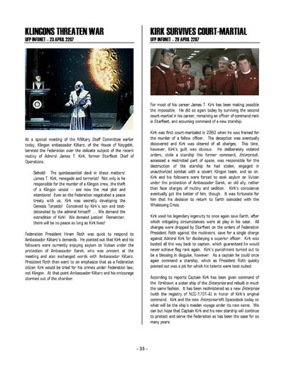 Federation Spaceflight Chronology - Terran Orientation - Volume 11