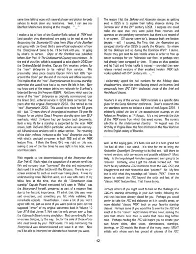 Federation Spaceflight Chronology - Terran Orientation - Volume 11