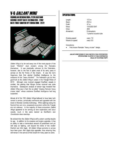 Federation Spaceflight Chronology - Romulan Star Empire Volume 2