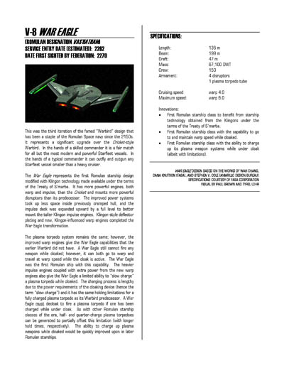 Federation Spaceflight Chronology - Romulan Star Empire Volume 2
