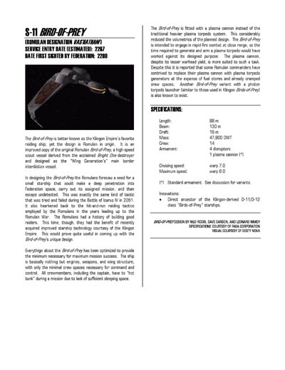 Federation Spaceflight Chronology - Romulan Star Empire Volume 2