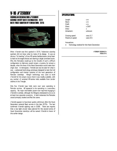 Federation Spaceflight Chronology - Romulan Star Empire Volume 2