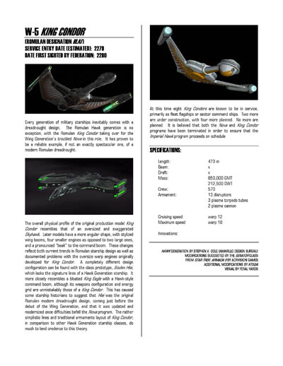 Federation Spaceflight Chronology - Romulan Star Empire Volume 2