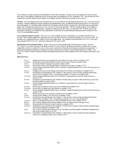 Federation Ship Recognition Manual - 2385 Edition