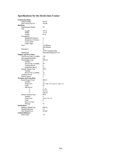 Federation Ship Recognition Manual - 2385 Edition