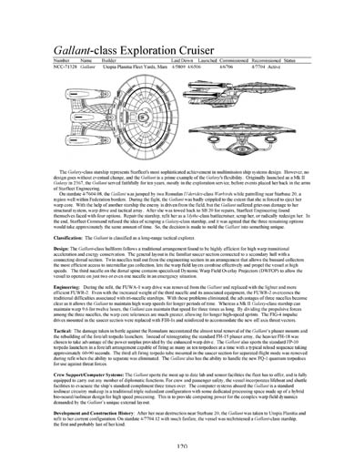 Federation Ship Recognition Manual - 2385 Edition