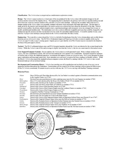 Federation Ship Recognition Manual - 2385 Edition