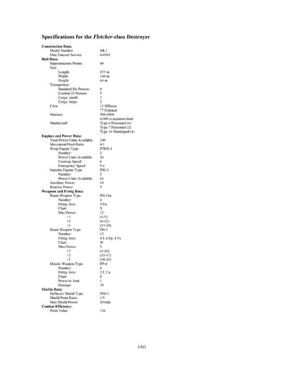 Federation Ship Recognition Manual - 2385 Edition