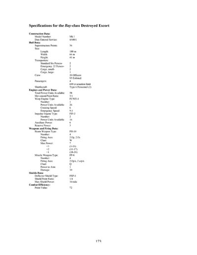 Federation Ship Recognition Manual - 2385 Edition