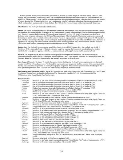 Federation Ship Recognition Manual - 2385 Edition