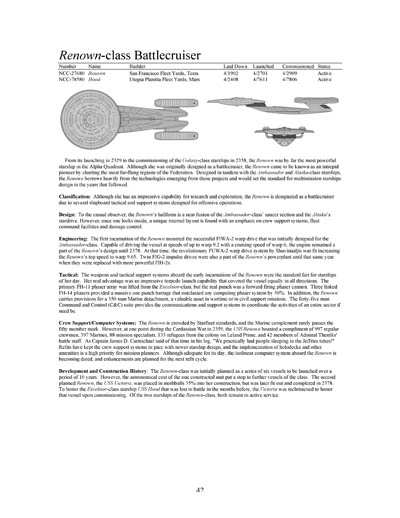 Federation Ship Recognition Manual - 2385 Edition
