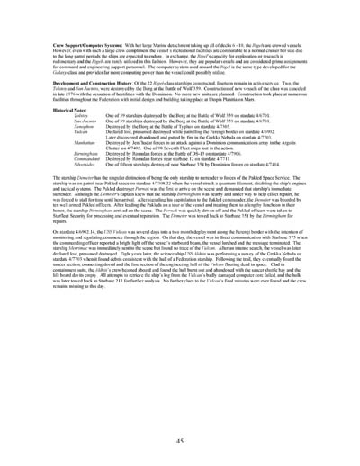 Federation Ship Recognition Manual - 2385 Edition