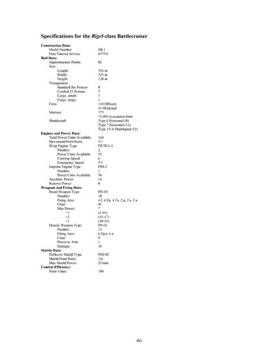 Federation Ship Recognition Manual - 2385 Edition