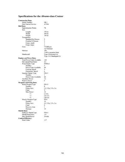Federation Ship Recognition Manual - 2385 Edition