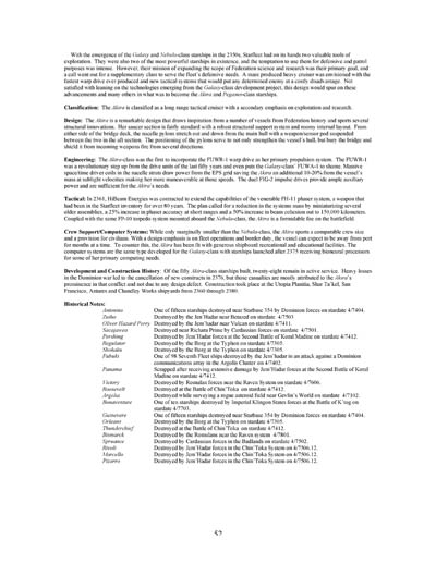 Federation Ship Recognition Manual - 2385 Edition