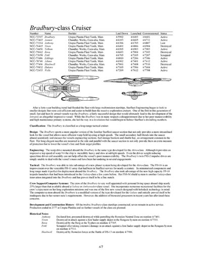 Federation Ship Recognition Manual - 2385 Edition