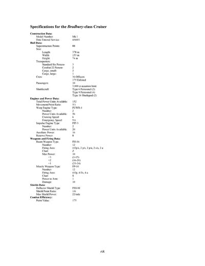 Federation Ship Recognition Manual - 2385 Edition