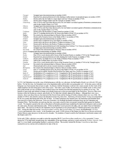Federation Ship Recognition Manual - 2385 Edition