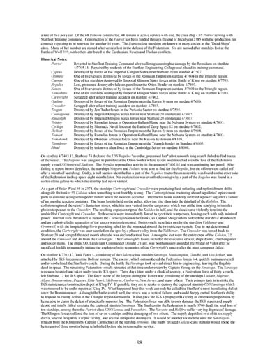 Federation Ship Recognition Manual - 2385 Edition