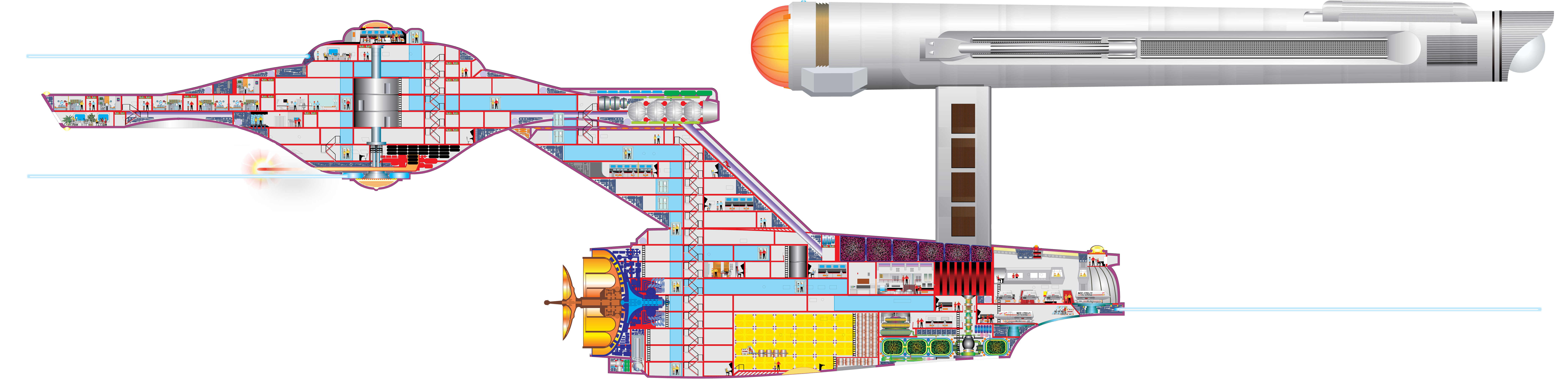 Star Trek Blueprints Good Stuff 2 Star Trek Schematics