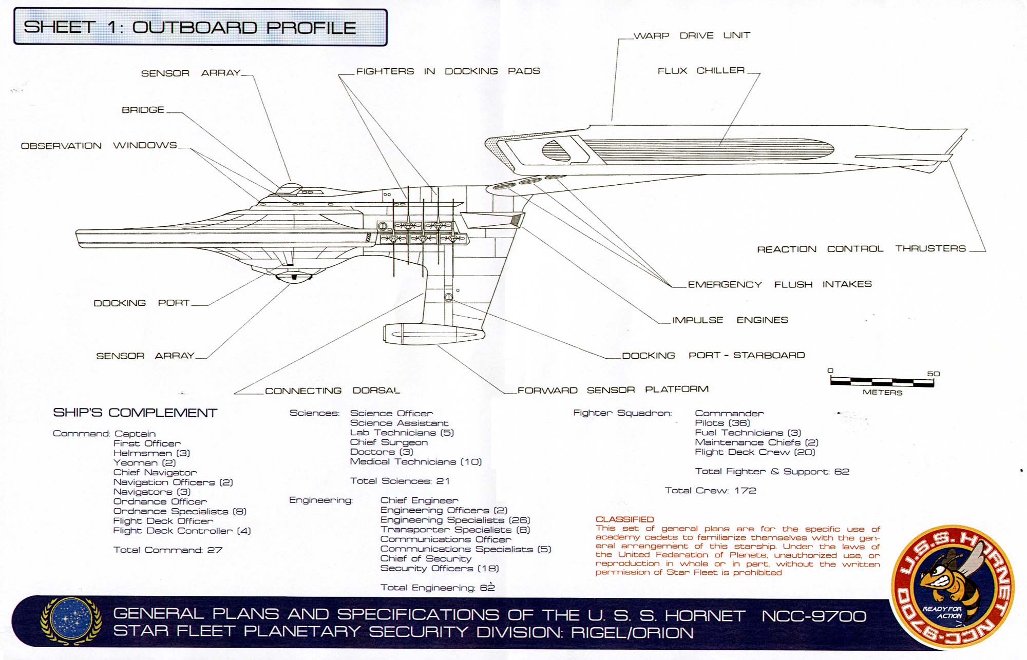 Star Trek Blueprints: General Plans and Specifications of