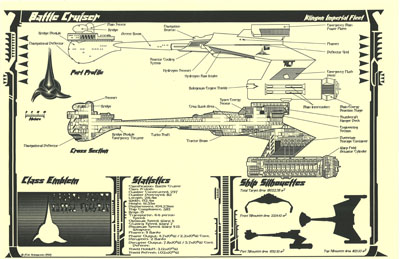 Klingon K'Oloth Class Battle Cruiser