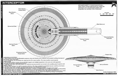 Starfleet Interceptor - Prowler Class Starship NCC-23018