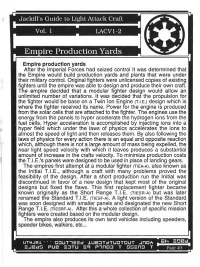 Jackill's Guide to Light Attack Craft, Volume 1 - Page 49
