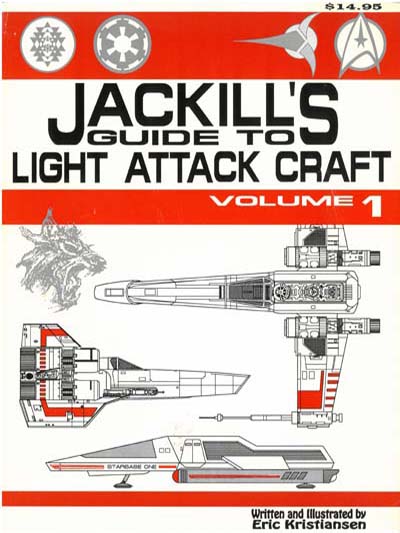 Jackill's Guide to Light Attack Craft, Volume 1 - Front Cover