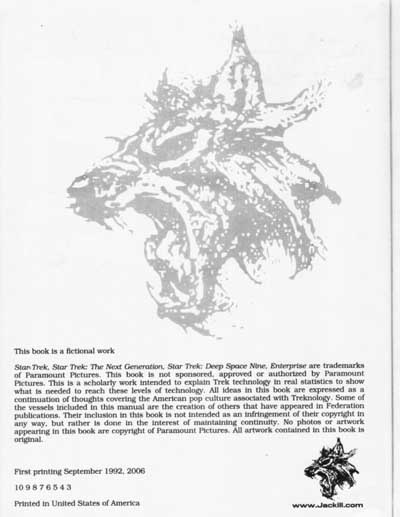 Jackill's Starfleet Reference Manual - Ships of the Fleet, Volume 1 - Page 2