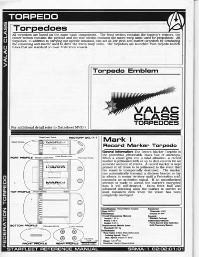 Jackill's Starfleet Reference Manual - Ships of the Fleet, Volume 1 - Page 6