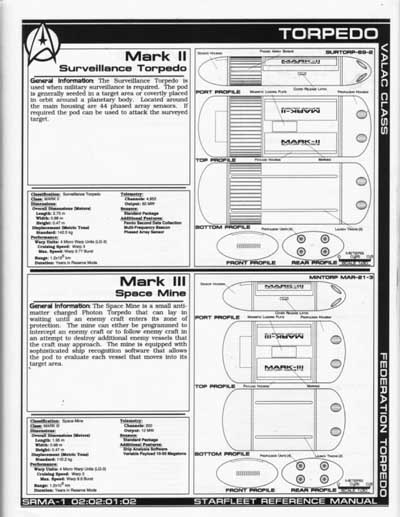 Jackill's Starfleet Reference Manual - Ships of the Fleet, Volume 1 - Page 7