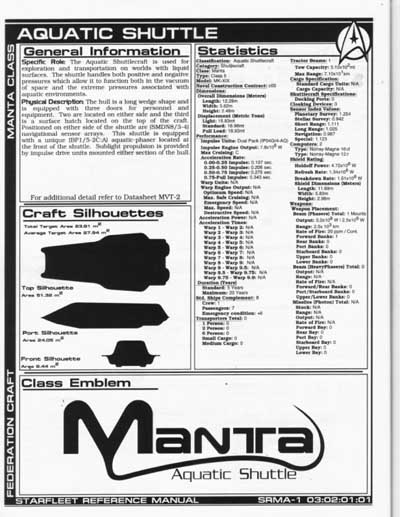 Jackill's Starfleet Reference Manual - Ships of the Fleet, Volume 1 - Page 16