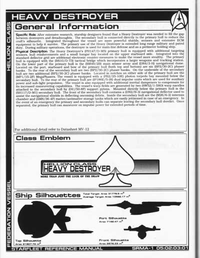 Jackill's Starfleet Reference Manual - Ships of the Fleet, Volume 1 - Page 58