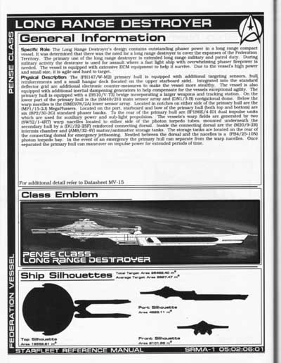 Jackill's Starfleet Reference Manual - Ships of the Fleet, Volume 1 - Page 70