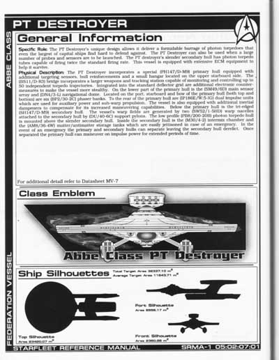 Jackill's Starfleet Reference Manual - Ships of the Fleet, Volume 1 - Page 74