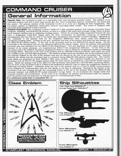 Jackill's Starfleet Reference Manual - Ships of the Fleet, Volume 1 - Page 78