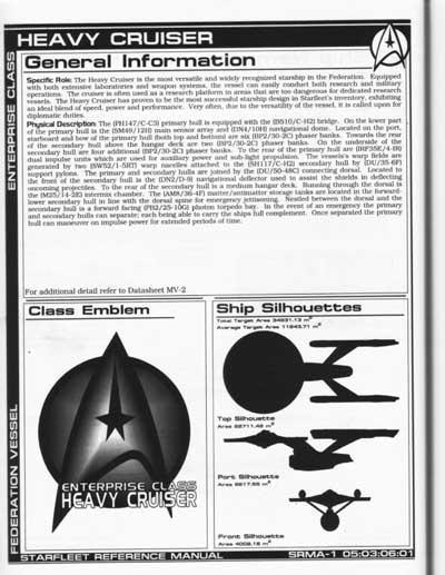 Jackill's Starfleet Reference Manual - Ships of the Fleet, Volume 1 - Page 98